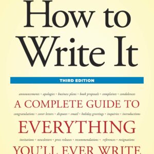 How to Write It, Third Edition