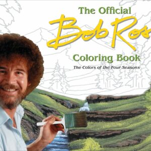 The Official Bob Ross Coloring Book