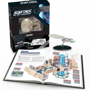 Star Trek The Next Generation: The U.S.S. Enterprise NCC-1701-D Illustrated Handbook Plus Collectible