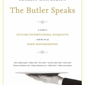 The Butler Speaks
