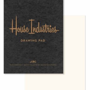 House Industries Drawing Pad