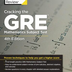 Cracking the GRE Mathematics S