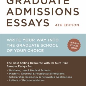 Graduate Admissions Essays, Fo