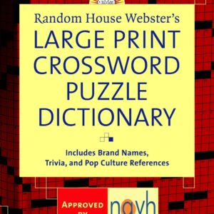 Random House Webster's Large Print Crossword Puzzle Dictionary