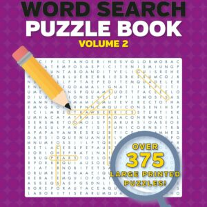 Word Search Puzzles Large Print Volume 2 2nd Edition