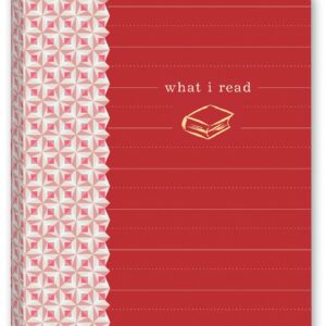 What I Read (Red) Mini Journal