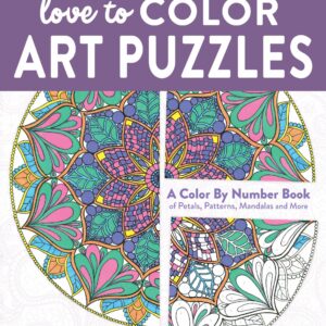 Love To Color Art Puzzles: 
A