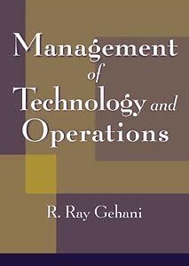 Management of Technology and Operations
