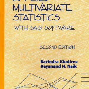 Applied Multivariate Statistics with SAS Software
