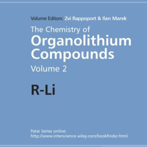 The Chemistry of Organolithium Compounds