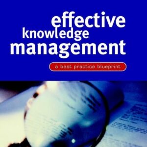 Effective Knowledge Management