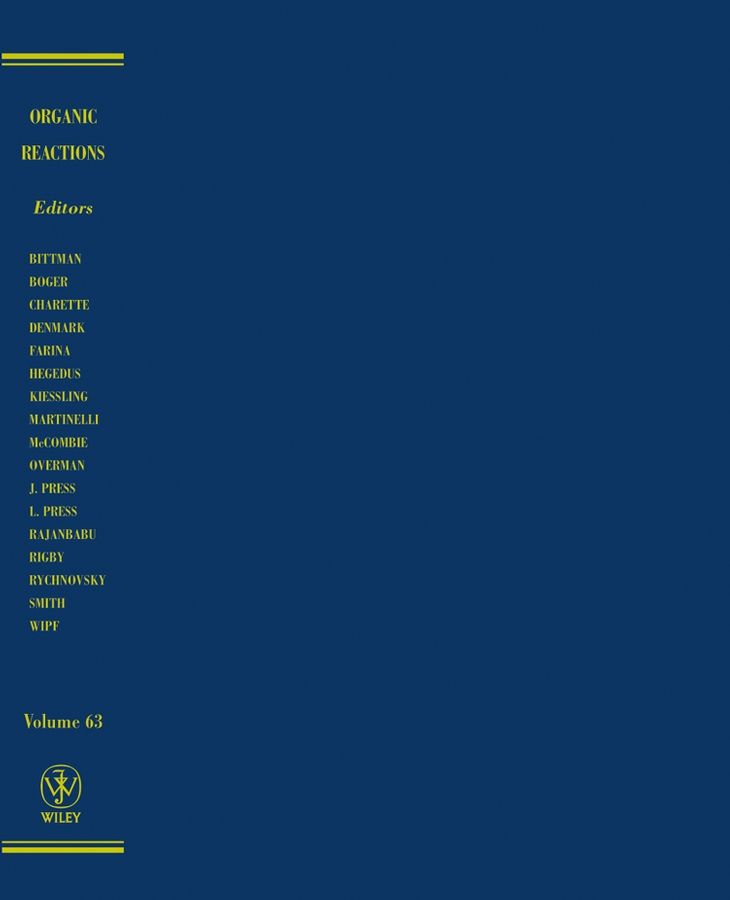 Organic Reactions, Volume 63