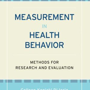 Measurement in Health Behavior