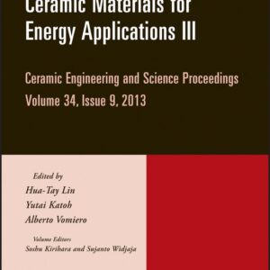 Ceramic Materials for Energy Applications III