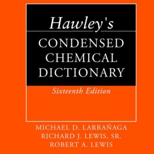 Hawley's Condensed Chemical Dictionary