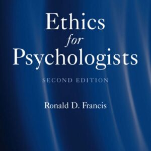 Ethics for Psychologists