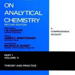 Treatise on Analytical Chemistry, Part 1 Volume 11