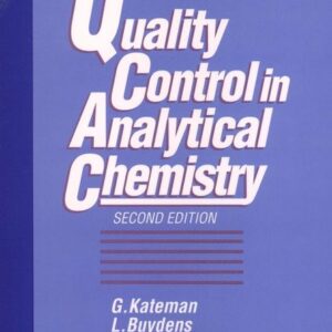 Quality Control in Analytical Chemistry