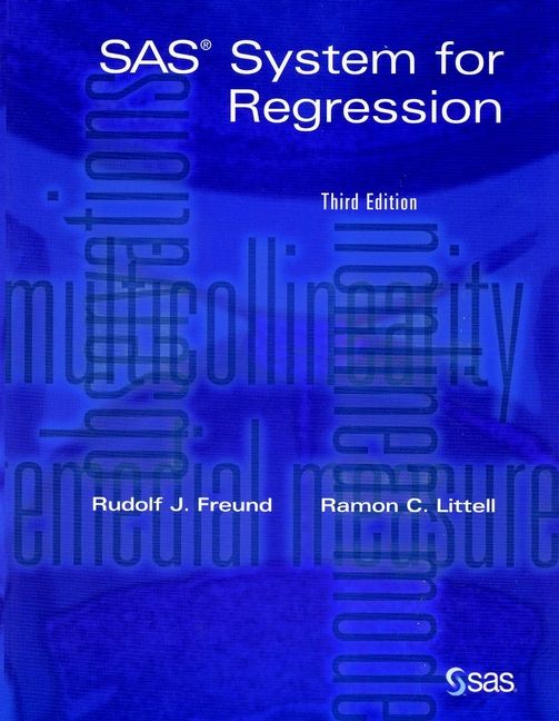 SAS System for Regression