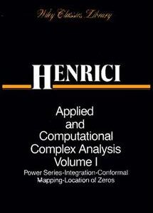 Applied and Computational Complex Analysis, 3 Volume Set