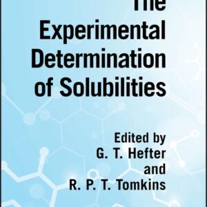 The Experimental Determination of Solubilities