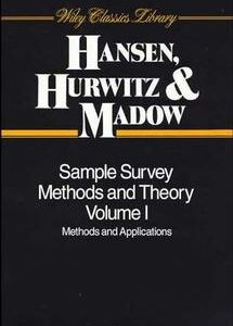 Sample Survey Methods and Theory, 2 Volume Set