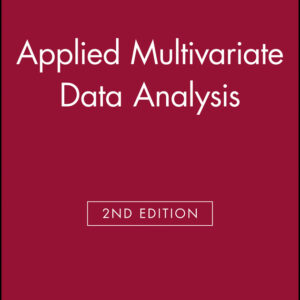 Applied Multivariate Data Analysis