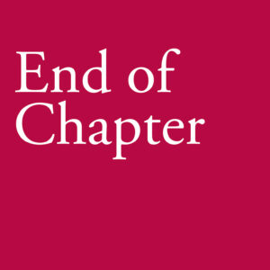 End of Chapter