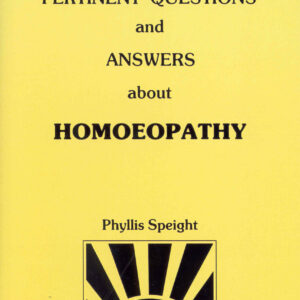 Pertinent Questions And Answers About Homoeopathy