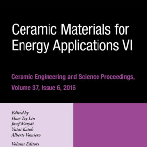 Ceramic Materials for Energy Applications VI