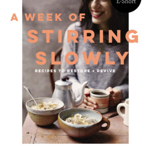 Week of Stirring Slowly