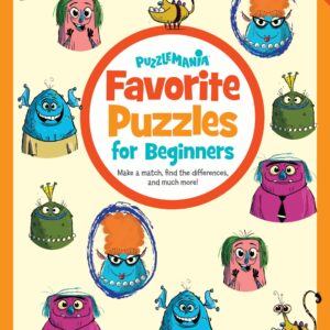 Puzzlemania: Favorite Puzzles for Beginners (Volume 1)