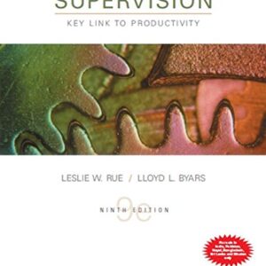 Supervision Key Link To Productivity Ninth Edition