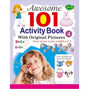 AWESOME 101 ACTIVITY BOOK EITH ORIGINAL PICTURE 4