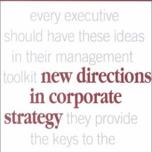 New Directions In Corporate Strategy