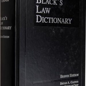 Blacks Law Dictionary
