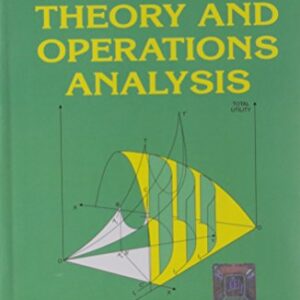 Economic Theory And Operations Analysis