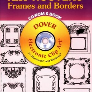 Art Nouveau Frame And Borders Cd Rom And Book