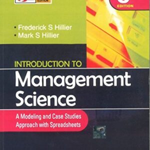 Introduction To Management Science 3e