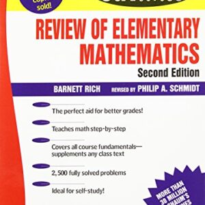 Schaums Outlines Review Of Elementary Mathematics