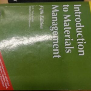 Introduction To Materials Management