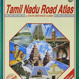 Tamil Nadu Road Atlas And State Distance Guide Including Pondicherry