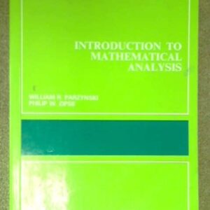 Introduction To Mathematical Analysis