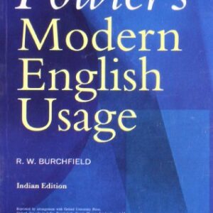 Fowlers Modern Englsh Usage