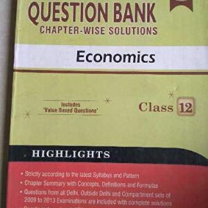 QUESTION BANK ECONOMICS CLASS 12