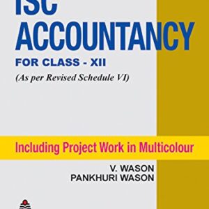 ISC ACCOUNTANCY FOR CLASS XII