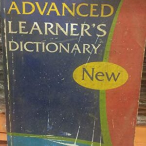 Cambridge Advanced Learners Dictionary