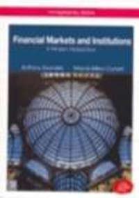 Financial Markets And Institutions