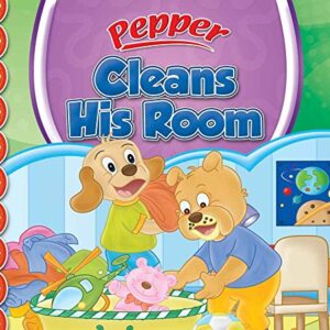 PEPPER CLEAN HIS ROOM