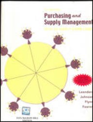 Purchasing And Supply Management 13ed